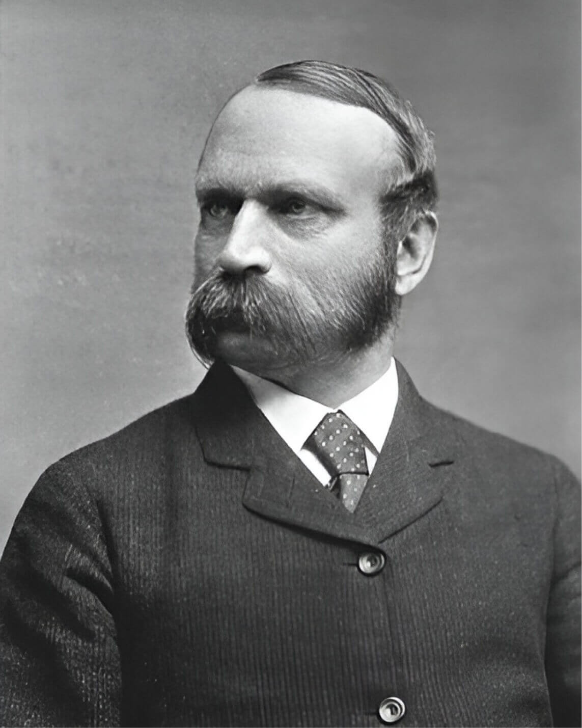 Portrait of Charles Frederick Chandler, founder and organizer of the American Chemical Society