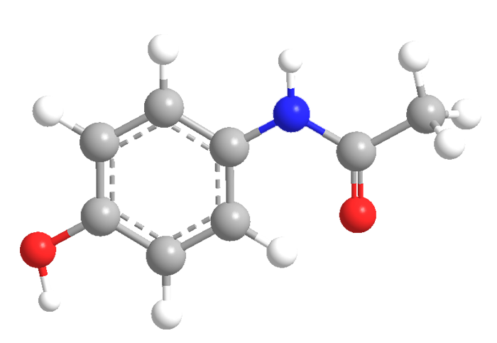 3D Image of Acetaminophen