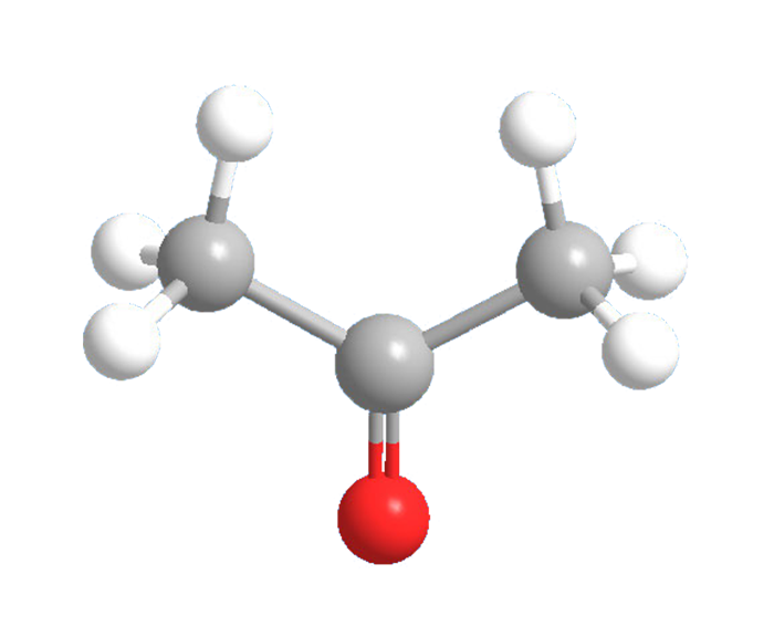3D Image of Acetone