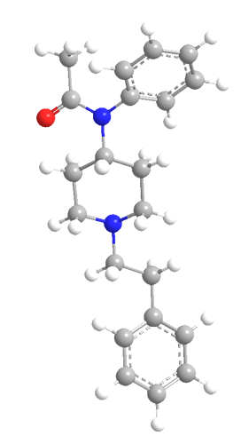 3D Image of Acetylfentanyl