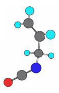 3D Image of Allyl isocyanate