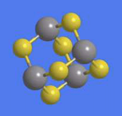 3D Image of Antimony trisulfide