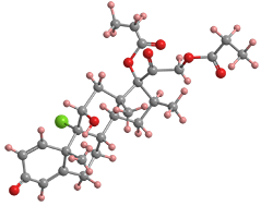 3D Image of Beclomethasone dipropionate
