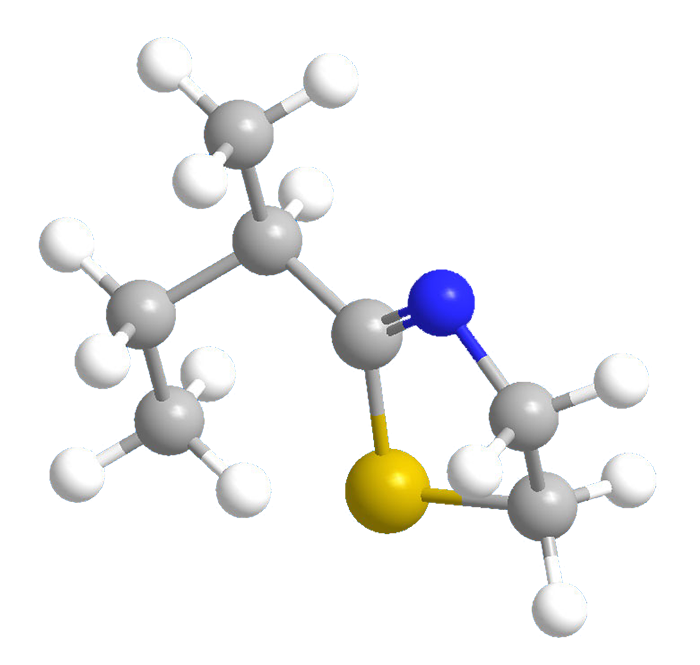 3D Image of 2-sec-Butyl-4,5–dihydrothiazole