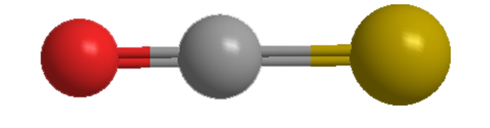 3D Image of Carbonyl sulfide