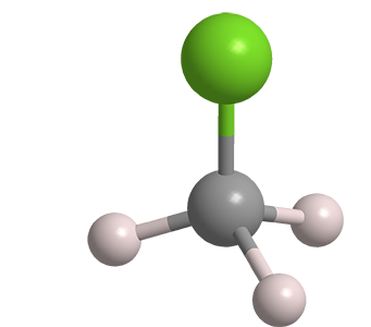 3D Image of Chloromethane