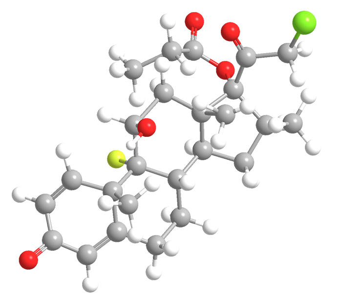3D Image of Clobetasol propionate