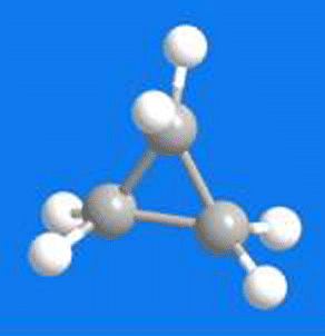 3D Image of Cyclopropane