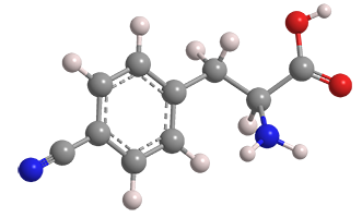 3D Image of p-Cyano-L-phenylalanine
