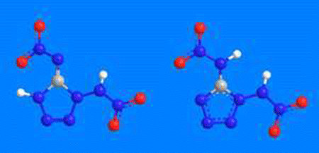 3D Image of 1,5-Di(nitramino)-1H-tetrazole