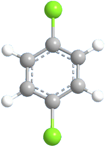 3D Image of p-Dichlorobenzene