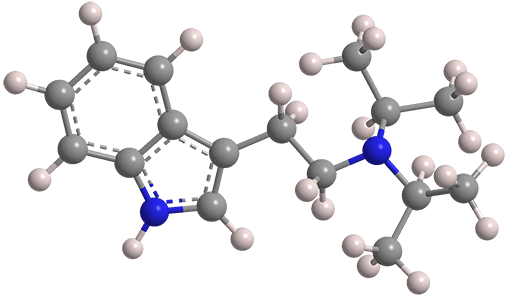 3D Image of N,N-Diisopropyltryptamine