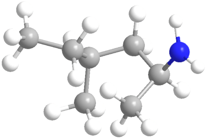 3D Image of 1,3-Dimethylamylamine