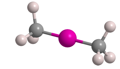 3D Image of Dimethylmercury