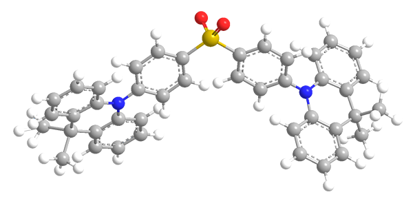 3D Image of Diphenylsulfone dimethyldihydroacridine