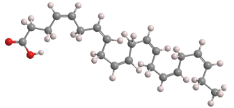 3D Image of Docosahexaenoic acid