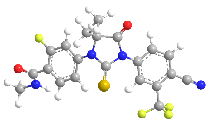 3D Image of Enzalutamide