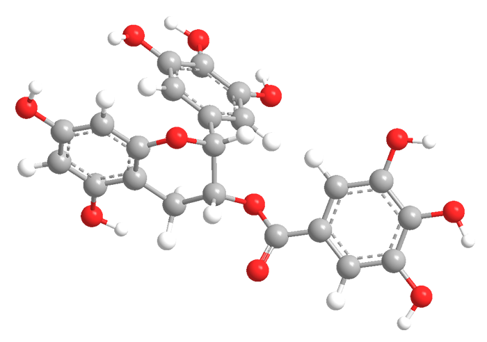3D Image of Epigallocatechin gallate and p-Synephrine