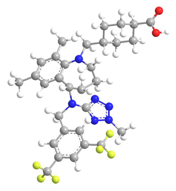 3D Image of Anacetrapib and Evacetrapib