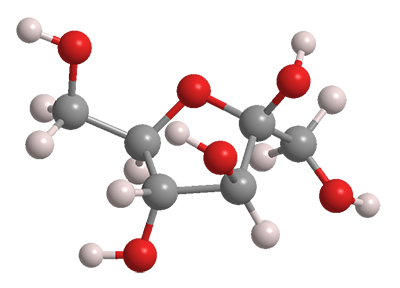 3D Image of Fructose