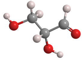 3D Image of D-Glyceraldehyde