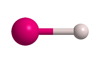 3D Image of Helium hydride