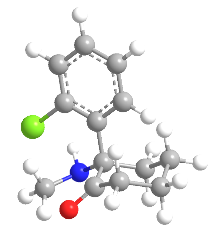 3D Image of Ketamine