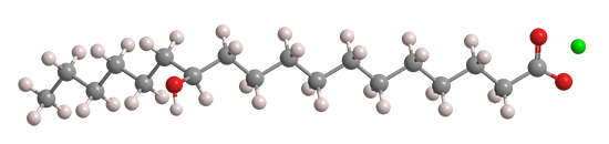 3D Image of Lithium 12-hydroxystearate