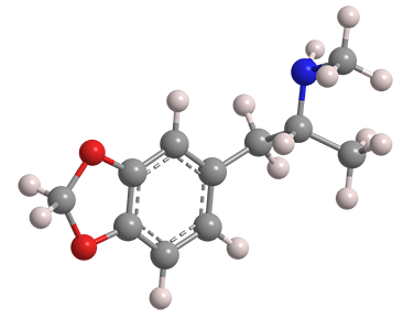 3D Image of MDMA