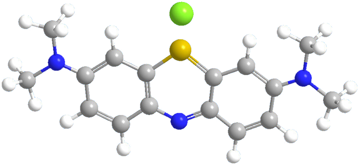 3D Image of Methylene Blue