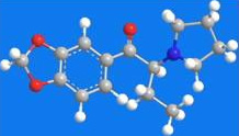 3D Image of Mephedrone and Methylenedioxypyrovalerone