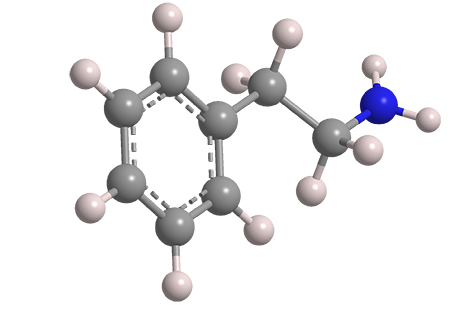 3D Image of 2-Phenylethylamine