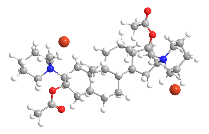 3D Image of Pancuronium bromide