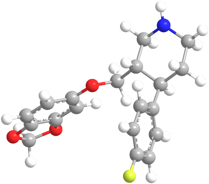 3D Image of Paroxetine