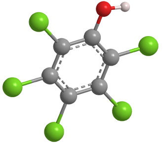 3D Image of Pentachlorophenol