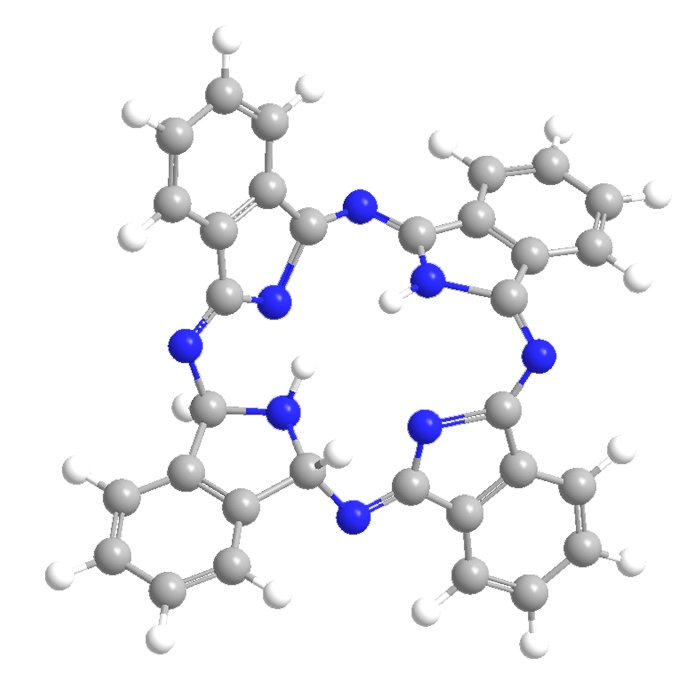 3D Image of Phthalocyanine