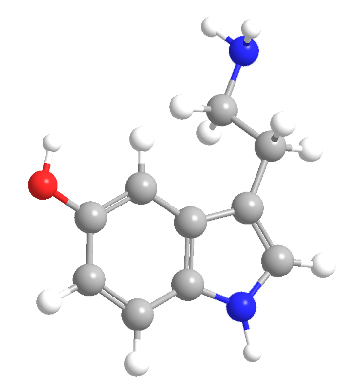 3D Image of Serotonin