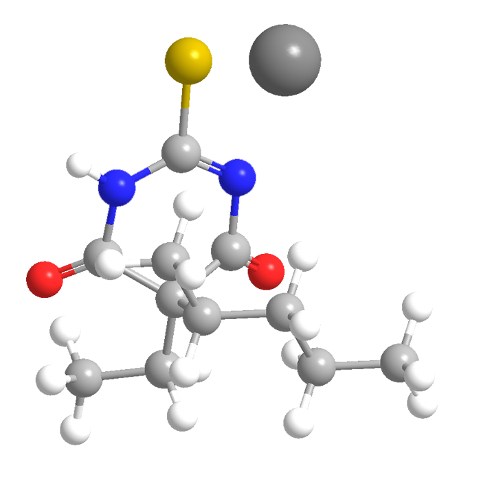 3D Image of Sodium thiopental
