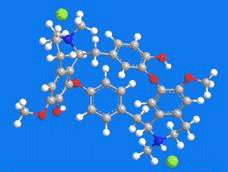 3D Image of D-Tubocurarine
