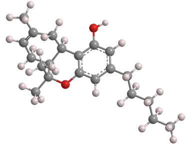 3D Image of Δ8-Tetrahydrocannabinol