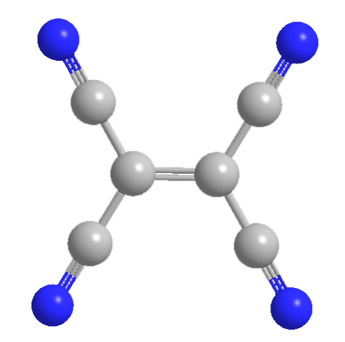 3D Image of Tetracyanoethylene