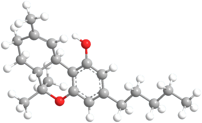 3D Image of Δ9-Tetrahydrocannabinol