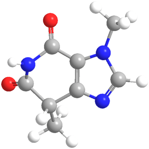 3D Image of Theobromine