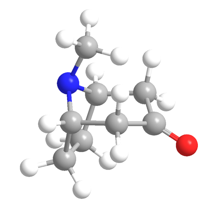 3D Image of Tropinone