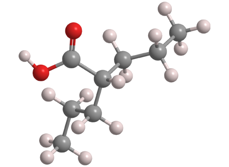 3D Image of Valproic acid
