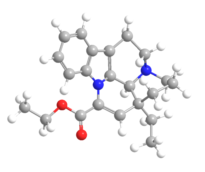 3D Image of Vinpocetine