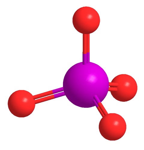 3D Image of Xenon tetroxide