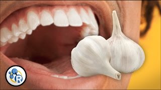 What Causes Garlic Breath? image