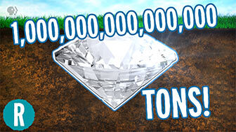 Are we standing on a quadrillion tons of diamonds? image
